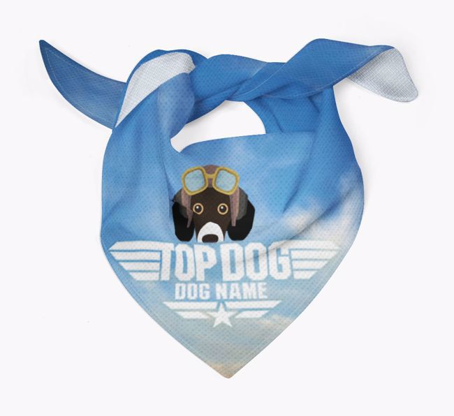 Top Dog: Personalized {breedFullName} Bandana